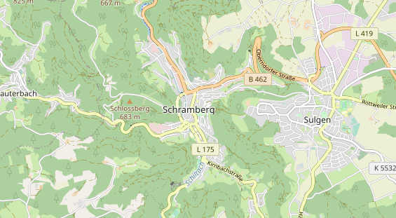 Tagungshotels auf Karte