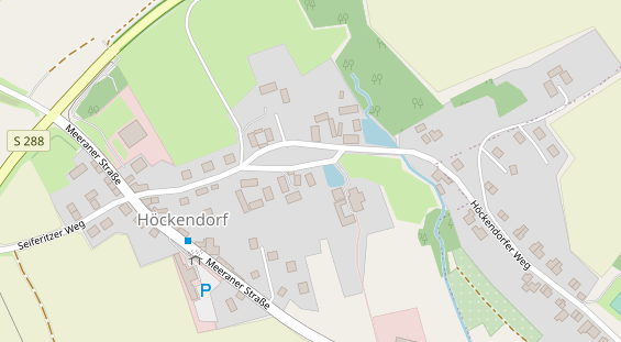 Tagungshotels auf Satellitenbild