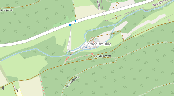 Tagungshotels auf Satellitenbild