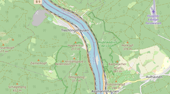 Tagungshotels auf Karte