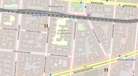 Tagungshotels auf Satellitenbild