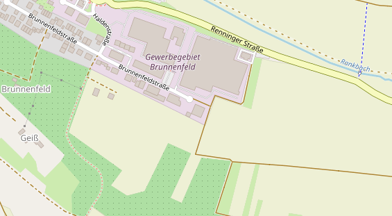Tagungshotels auf Satellitenbild