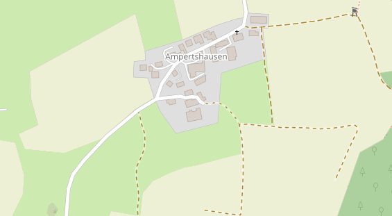 Tagungshotels auf Satellitenbild