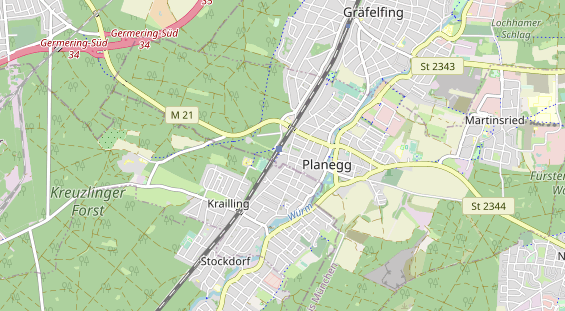 Tagungshotels auf Karte