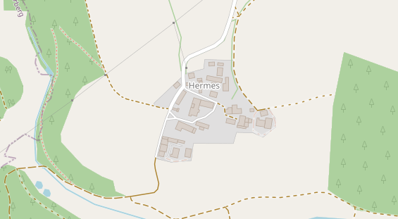 Tagungshotels auf Satellitenbild