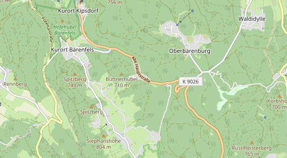 Tagungshotels auf Karte