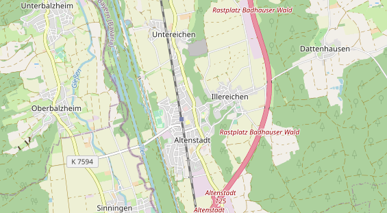 Tagungshotels auf Karte