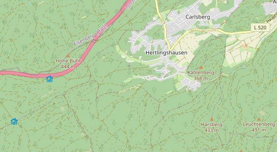 Tagungshotels auf Karte