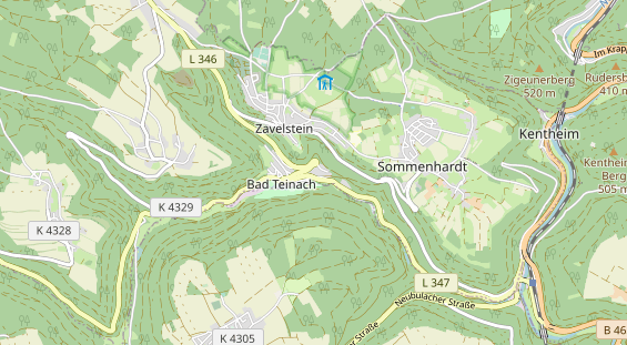 Tagungshotels auf Karte
