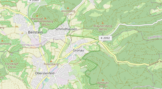 Tagungshotels auf Karte
