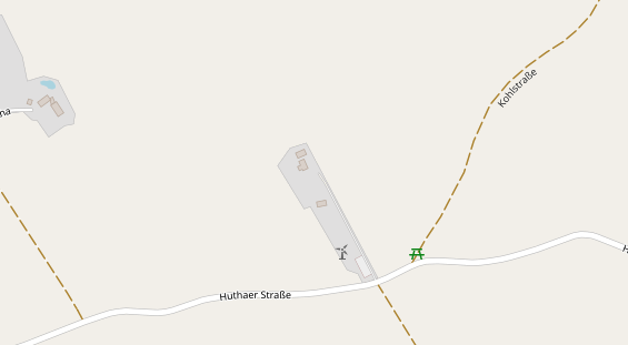 Tagungshotels auf Satellitenbild