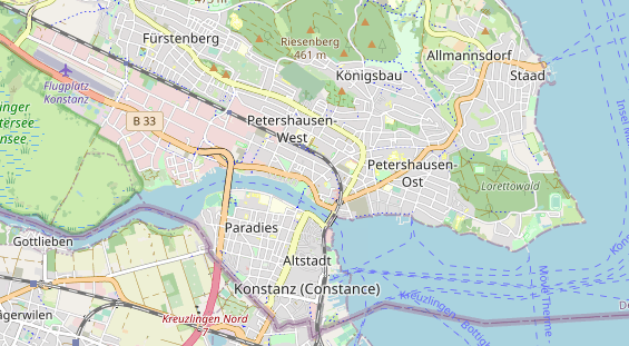 Tagungshotels auf Karte