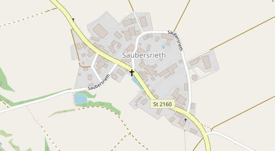 Tagungshotels auf Satellitenbild