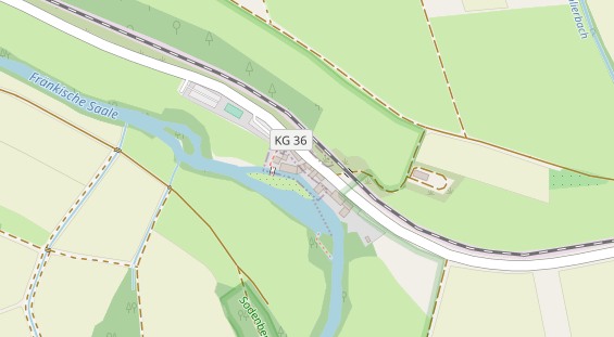 Tagungshotels auf Satellitenbild