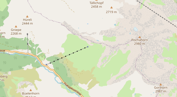 Eventlocations auf Karte