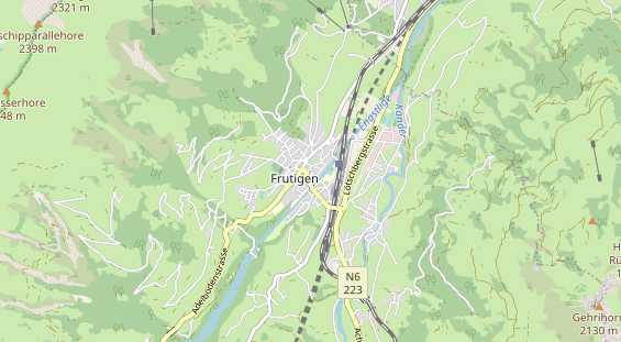 Eventlocations auf Karte