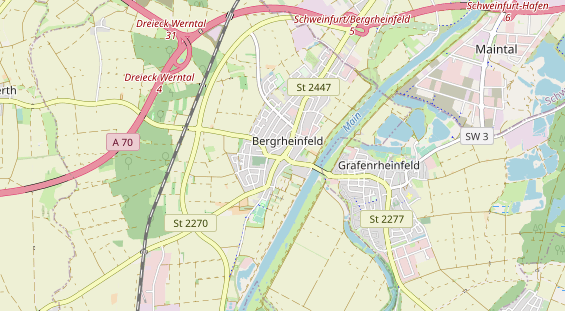 Tagungshotels auf Karte