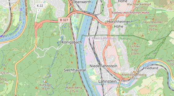 Eventlocations auf Karte