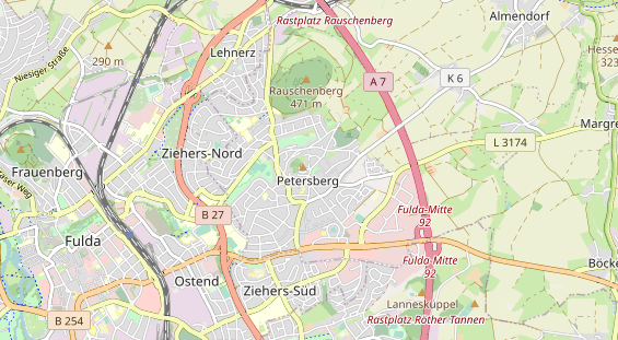 Tagungshotels auf Karte