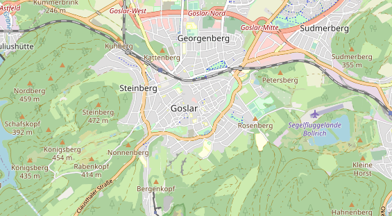 Tagungshotels auf Karte