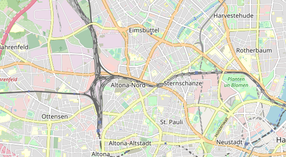 Eventlocations auf Karte