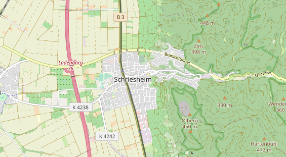Tagungshotels auf Karte