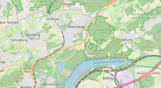 Tagungshotels auf Karte