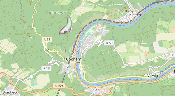 Tagungshotels auf Karte