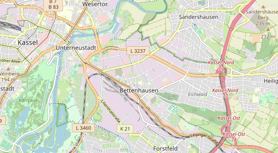Tagungshotels auf Karte