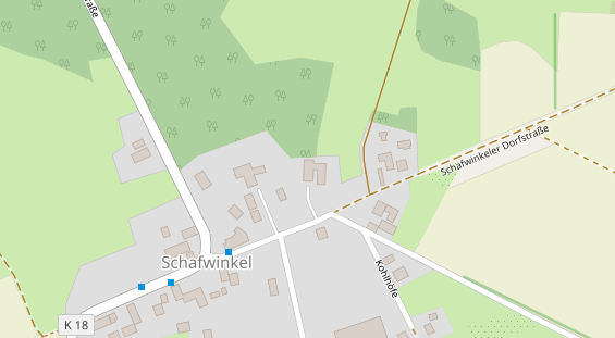 Tagungshotels auf Satellitenbild