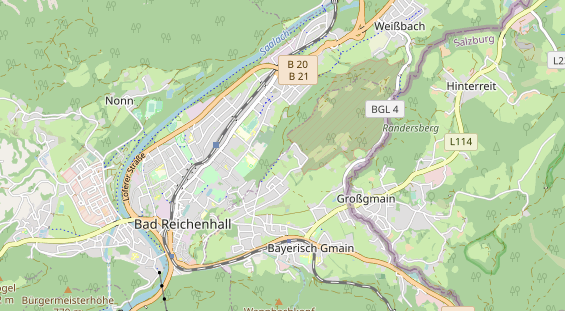 Tagungshotels auf Karte