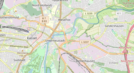 Tagungshotels auf Karte