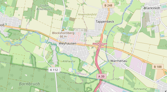 Tagungshotels auf Karte