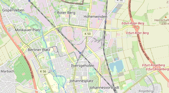 Eventlocations auf Karte