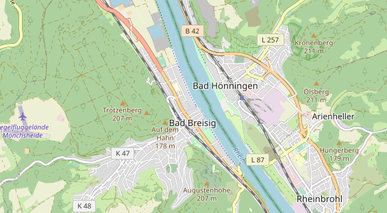 Eventlocations auf Karte