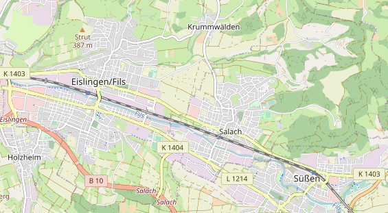 Eventlocations auf Karte