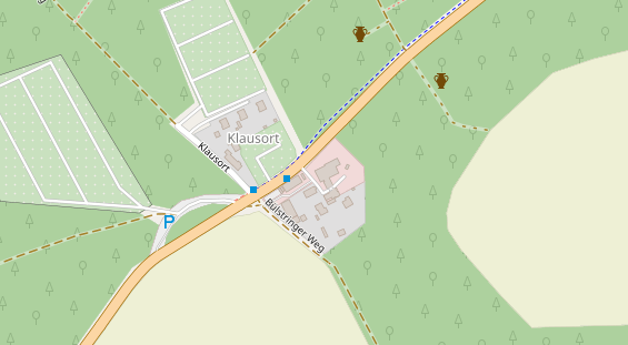 Tagungshotels auf Satellitenbild