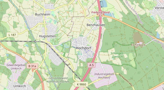 Tagungshotels auf Karte