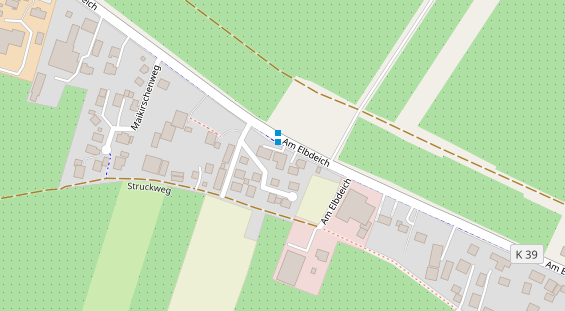 Tagungshotels auf Satellitenbild