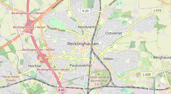 Tagungshotels auf Karte