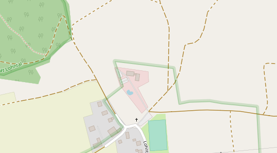 Tagungshotels auf Satellitenbild