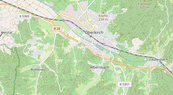 Tagungshotels auf Karte