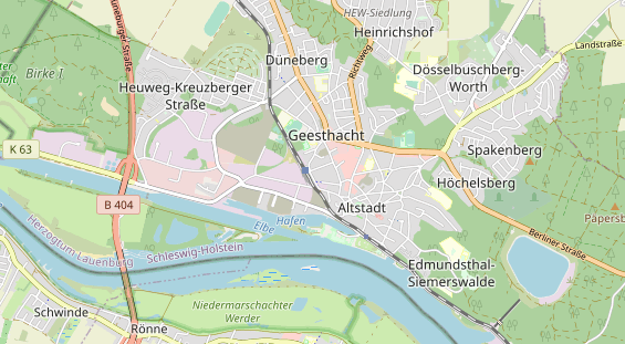 Tagungshotels auf Karte