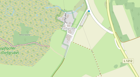 Tagungshotels auf Satellitenbild