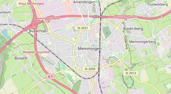 Eventlocations auf Karte