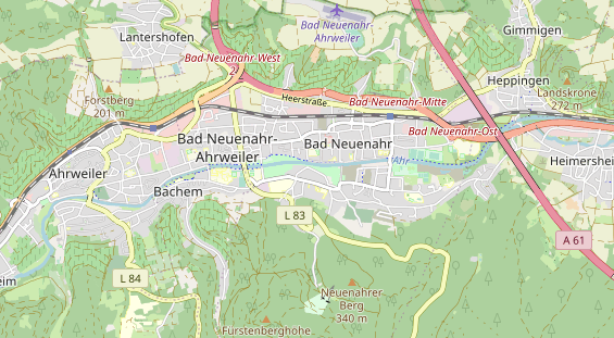 Tagungshotels auf Karte