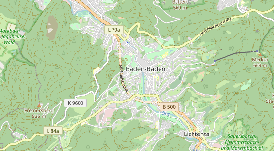 Tagungshotels auf Karte