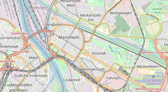 Tagungshotels auf Karte