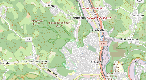 Tagungshotels auf Karte