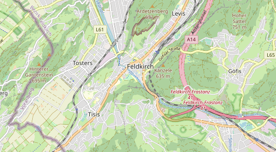 Tagungshotels auf Karte